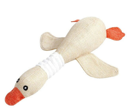 Chewing Sound Goose Cloth Toy